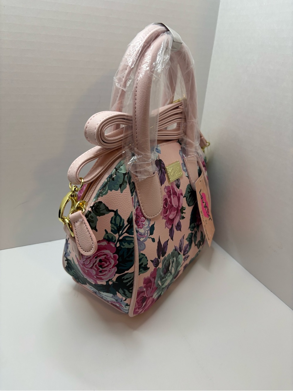 Luv Betsey Johnson multicolor Floral Satchel Handbag - Picture 4 of 4